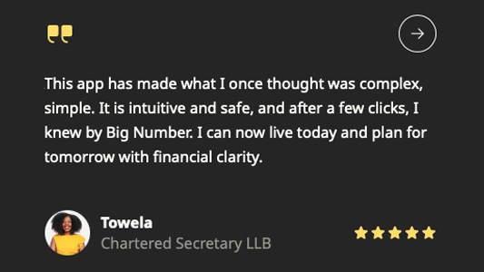 Testimonial from Towela, Chartered Secretary LLB