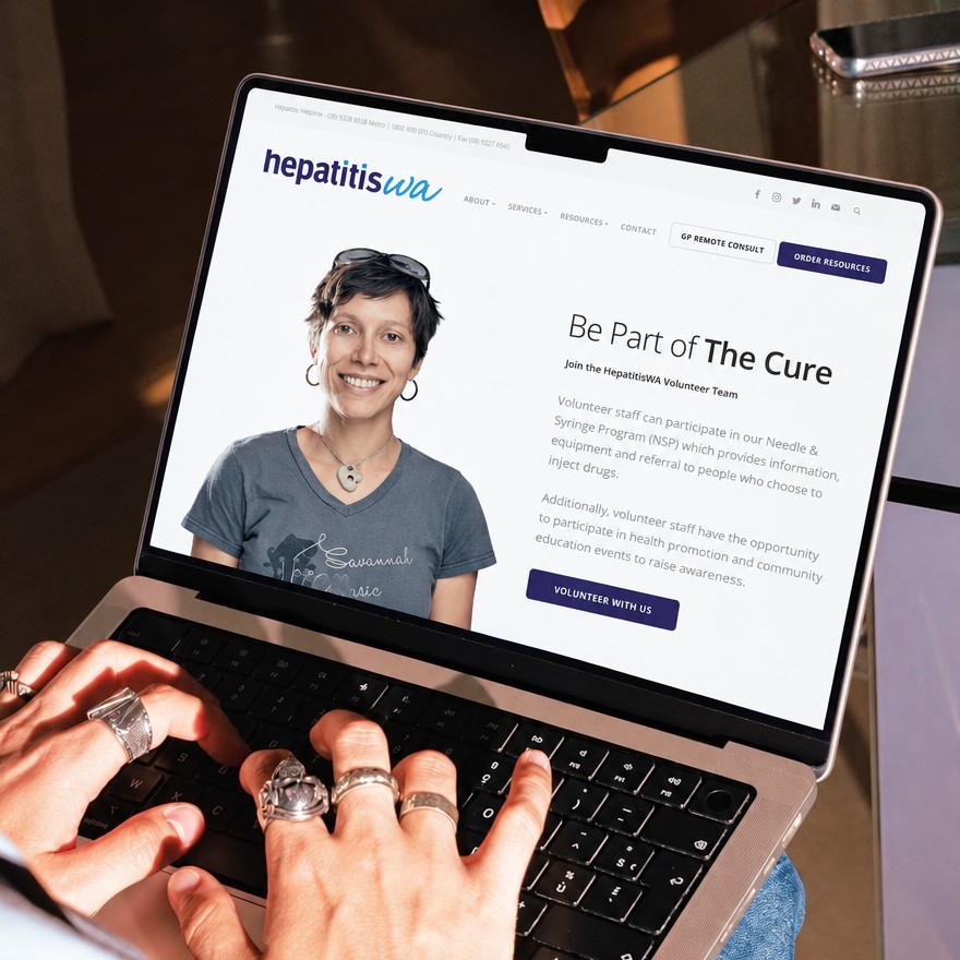 HepatitisWA rebrand